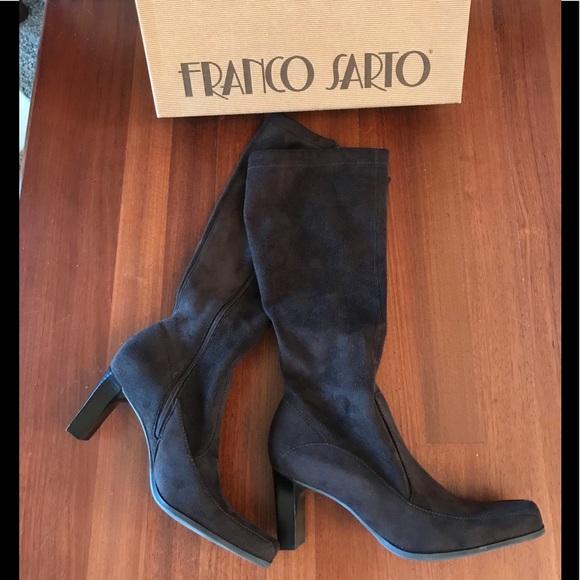Franco Sarto Shoes - Franco Sarto Brown Suede Boots